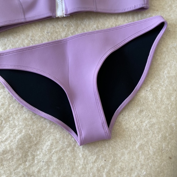 Hoaka lilac neoprene bikini set - Picture 4 of 11